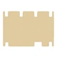 Двошарові килимки Sotra Premium Beige для Citroen SpaceTourer (mkI) / Peugeot Traveller (mkI) / Opel Zafira (mkIV)(D) / Toyota ProAce (mkII)(2 ряд 1+1)(3 ряд - 1+2)(3 ряд) 2016→ (ST 90707-PR-Beige) - изображение 1