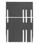 Двошарові килимки Sotra Premium Grey для Citroen SpaceTourer (mkI); Peugeot Traveller (mkI); Opel Zafira (mkIV)(D); Toyota ProAce (mkII)(2 ряд - 1+2)(3 ряд - 1+2)(2-3 ряд) 2016→ (ST 90859-CH-Grey) - изображение 1