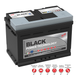 Аккумулятор автомобильный FAAM Black Power 70 Ач 600А (57002) - изображение 1