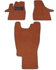 Двошарові килимки Sotra Premium Terracotta для Volkswagen Transporter / Caravelle / Multivan (T5-T6)(1 ряд - 1+1)(без кліпс)(1 ряд) 2003-2024 (ST 07396-PR-Terra) - изображение 1