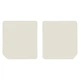 Двошарові килимки Sotra Premium White для Opel Zafira (mkI)(A)(3 ряд) 1999-2005 (ST 90559-CH-White) - изображение 1