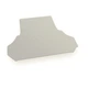 Двошарові килимки Sotra Premium White для Chrysler 300C (mkII) (багажник) 2011-2023 (ST 04594-CH-White) - зображення 1