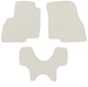 Двошарові килимки Sotra Premium White для Mitsubishi Grandis (mkI)(1 ряд) 2003-2011 (ST 90243-CH-White) - изображение 1