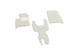 Двошарові килимки Sotra Premium White для Toyota Avensis Verso (mkII)(1 ряд) 2001-2009 АКПП (ST 90236-CH-White) - изображение 1