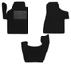 Двошарові килимки Sotra Premium Black для Mercedes-Benz Vito / Viano (W639)(1 ряд) 2003-2014 (ST 91219-PR-Black) - изображение 1