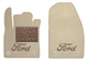 Двошарові килимки Sotra Premium Beige для Ford Transit/Tourneo Courier (mkII)(1 ряд) 2023→ (АКПП) (ST 91141-CH-Beige) - изображение 1
