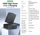 Настільний зарядний пристрій Rocoren RCCT150-6U 150Wmax GAN (PPS, PD3.0, QC5) порти 6TypeC Black (43777) - зображення 2