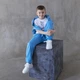 Спортивні штани Garnamama 158 Блакитний (1052051.1417285) - изображение 7