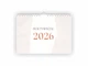 Календар настінний Vivay 2026 Beautyspecial А4 30x20 см Біло-бежевий (hub_pa1v84) - изображение 1