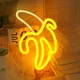 Настенный неоновый светильник ночник Angel Банан - изображение 3