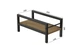 Підставка для системного блоку Ferrum-decor Нікі 21x24x45 Чорний ДСП Дуб Артизан 16мм (NIK0006) - зображення 2