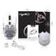 Мышь беспроводная HXSJ Т28 с аккумулятором и RGB подсветкой 2,4G+Bluetooth White - изображение 7