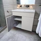 Пластиковая тумба Breez с покрытием HPL 3243 velur The MIX 80 см - изображение 4