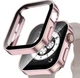 Захисний чохол зі склом Choice 2 для Apple Watch 44 мм Рожевий - зображення 2