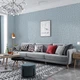 Шпалери самоклеючі Sticker Wall 2800*500*2,5мм YM-10 BLUE WHITE (D) SW-00002021 - зображення 6