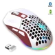 Мышь беспроводная HXSJ Т28 с аккумулятором и RGB подсветкой 2,4G+Bluetooth Red - изображение 2