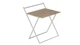 Стол трансформер Компакт 1 Ferrum-decor 750x790x720 Белый металл ДСП Дуб Сан-Марино 16 мм (KOM109) - изображение 1