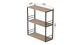 Книжная полка универсальная Ferrum-decor Стим 2 74x63x26 черный ДСП Дуб Сан-Марино 16мм (XK00038) - изображение 2