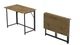 Стол раскладной Морис Ferrum-decor 750x1000x600 Черный металл ДСП Дуб Артизан 16 мм (MORI006) - изображение 1