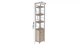 Этажерка 4/34 Ferrum-decor Серии Конект с тумбой 179x34x28 Серый ДСП Дуб Сан-Марино (FD1057) - изображение 2