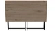 Стол раскладной Морис Ferrum-decor 750x1000x600 Черный металл ДСП Дуб Сан-Марино 16 мм (MORI002) - изображение 3