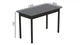 Стол кухонный Ferrum-decor Бенита 75x120x60 Черный ДСП Сосна Кембра 16мм (BEN0003) - изображение 3