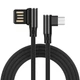 Кабель Avantis AC-47m L-Shape USB – Micro- черный - изображение 1