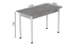 Стол кухонный Ferrum-decor Бенита 75x120x60 Белый ДСП Бетон 16мм (BEN0028) - изображение 3