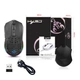 Мышь беспроводная HXSJ Т28 с аккумулятором и RGB подсветкой 2,4G+Bluetooth Black - изображение 5