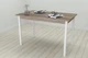 Стол кухонный Ferrum-decor Бенита 75x120x70 Белый ДСП Сонома Трюфель 16мм (BEN0033) - изображение 2