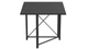 Стол-книжка трансформер Орион 1 Ferrum-decor 750x810x730 Черный металл ДСП Сосна Кембра 16 мм (ORI103) - изображение 4