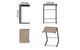 Столик приставной Терри Ferrum-decor 650x440x330 Черный металл ДСП Дуб Сан-Марино 16 мм (TERR002) - изображение 4