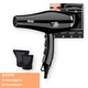 Фен для сушки и укладки волос с ионизацией DSP 30088 2200W Черный (24327-30088_601) - изображение 2