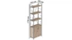 Этажерка 4/60 Ferrum-decor Серии Конект с тумбой 179x60x28 Серый ДСП Дуб Сан-Марино (FD1078) - изображение 2