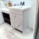 Напольная пластиковая тумба The MIX Classik-3 Лями 5145 gloss 80 см - изображение 4