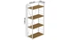 Этажерка Ferrum-decor Конект 120x60x28 см Дуб Артизан (XK00207) - изображение 2