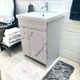 Напольная пластиковая тумба The MIX Classik-3 Лями 5145 gloss 80 см - изображение 6