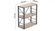 Этажерка Ferrum-decor Конект 73x60x28 см Дуб Сан-Марино (XK00218) - изображение 2
