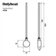 ТЭН для полотенцесушителя OnlyHeat Agate Black 0,9 кВт - изображение 5