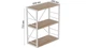 Этажерка Ferrum-decor Конект 73x60x28 см Дуб Сан-Марино (XK00224) - изображение 2