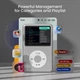 MP3-плеєр 128 GB з Bluetooth Innioasis Y1 Silver - изображение 4