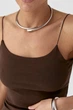 Однотонная майка на тонких бретелях цвет коричневый размер ONE SIZE FL_002975 - изображение 4