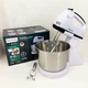 Стационарный электрический миксер с чашей Rainberg RB-1006 500W с насадками для замешивания теста Black - изображение 1