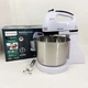Стационарный электрический миксер с чашей Rainberg RB-1006 500W с насадками для замешивания теста Black - изображение 4