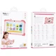 Планшет для дітей HOCO HI16 7-inch children Tablet PC Wi-Fi/5G android 11 2/32GB Pink - изображение 5