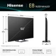 Телевізор Hisense 50E8Q 50" 4K Mini-LED 144 Гц Smart TV VIDAA - изображение 2