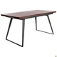 Раскладной стол Art Metal Furniture Rochester черный/шпон орех антик (545852) - изображение 1