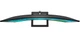 TFT 31.5' Philips 325E1C, VA, QHD, вигнутий, VGA, HDMI, DP, чорний з сріблястим - зображення 6