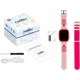 Дитячий розумний годинник AmiGo GO005 4G WIFI Thermometer Pink - зображення 3