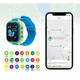 Детские умные часы AmiGo GO009 Camera+LED WIFI Blue-Yellow - изображение 8